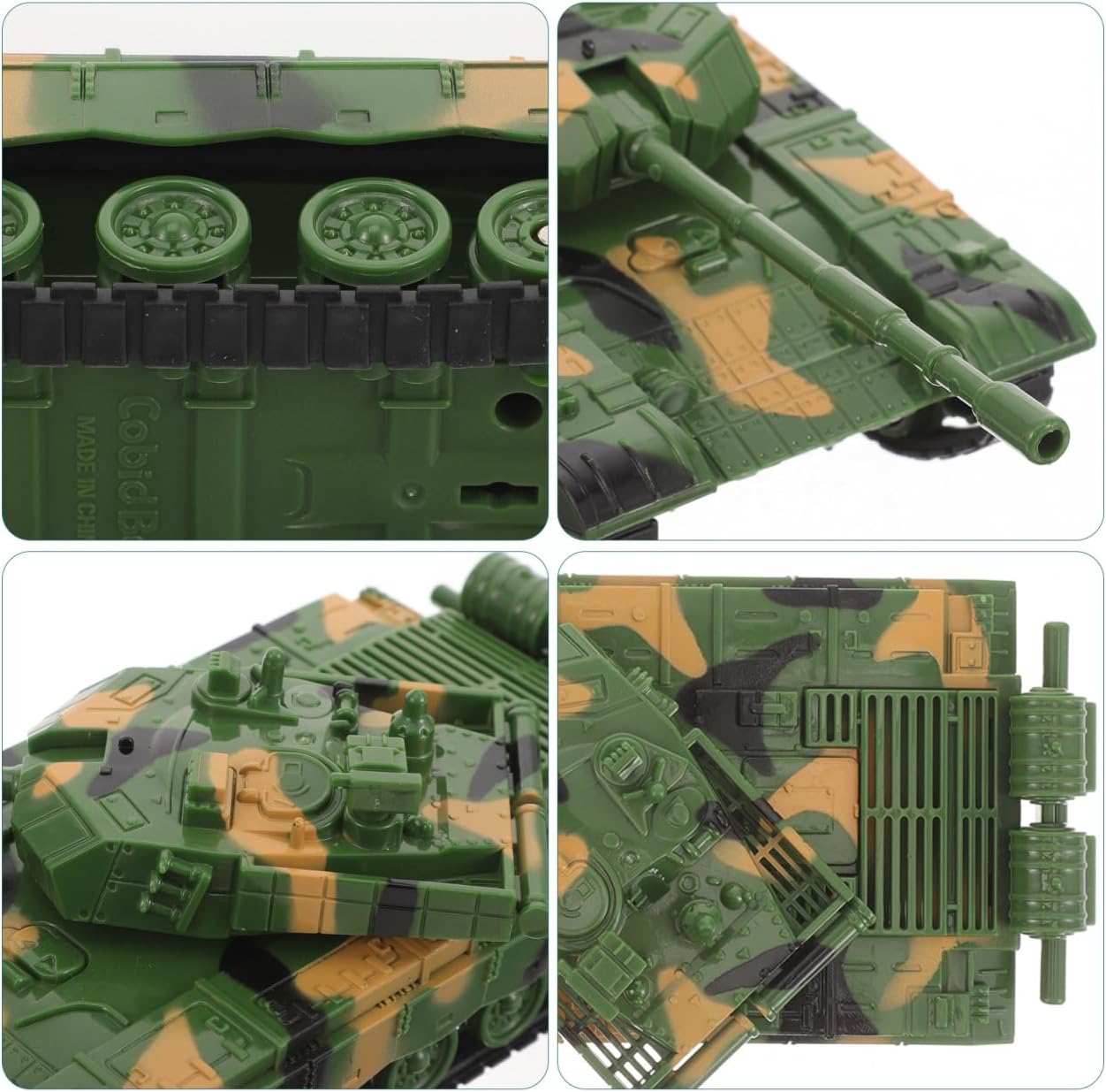 Toddmomy Tank Models Plastic Tanks Kids Toys Vehicle Toys Desk Decor for Kids Boys Girls