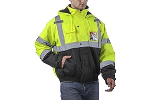 Men's Hi Vis Jacket: Waterproof, Reflective, and Ready for the Job Site