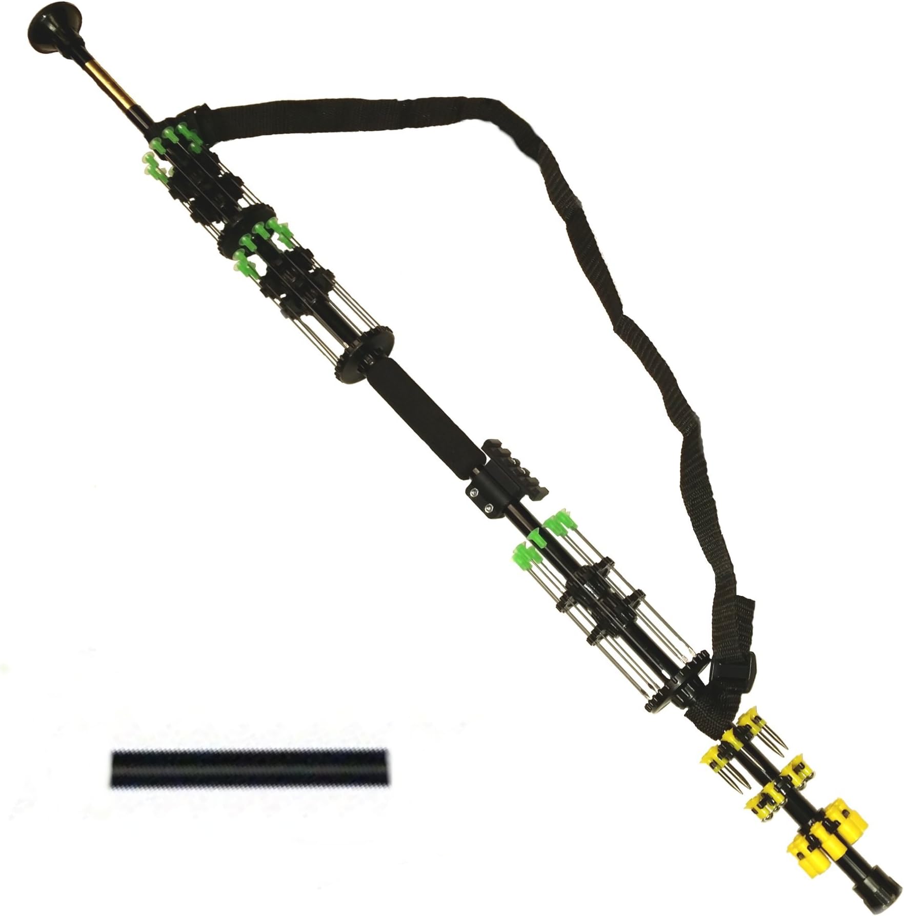36" 108 Pcs .40 Cal Blowgun Destroyer Kit with Tactical Rail Made in USA