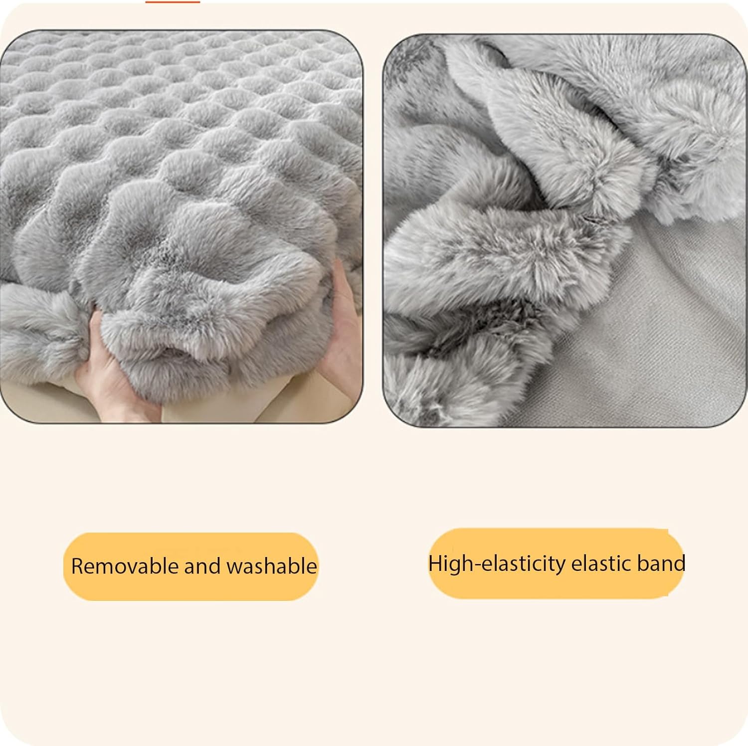 Plush Bed Sheet, Bed Sheet Thermal Warm Soft Bedding, Suitable for Fall and Winter, Ultra Soft Fluffy Double Fitted Bottom Sheets(Blue,150x200cm/59 * 78.7in)