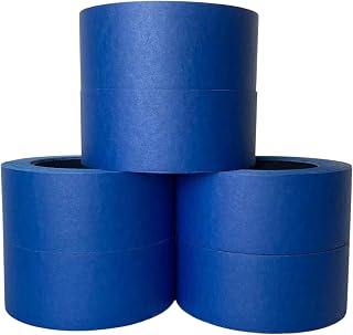 Blue Painter’s Tape, 24 Rolls 2 Inch x 60 Yards Masking Tape for Painting, Trim, Walls, Baseboards & Edges, Multi-Surface Painters Tape with Clean Removal, No Residue