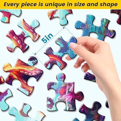 Miniatura 5 de Rompecabezas de 24 piezas grandes para personas mayores, rompecabezas de madera con demencia para adultos mayores, rompecabezas fácil de colibrí,