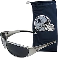 Vista 15 de Siskiyou Sports NFL Unisex Sunglasses and Bag Set Verde