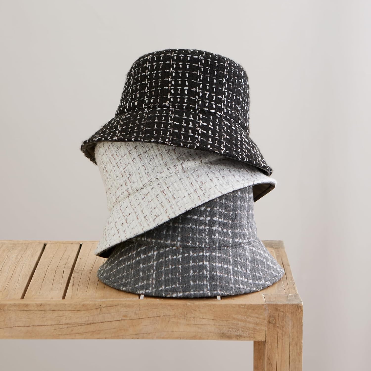 Hadley Wren Womens Reversible Tweed Bucket Hat - Image 5