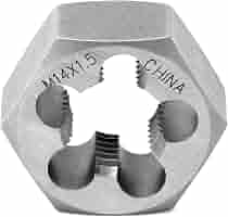 18mm X 2.50 Metric Carbon Steel Hex Rethreading Die - Fix Stripped Threads
