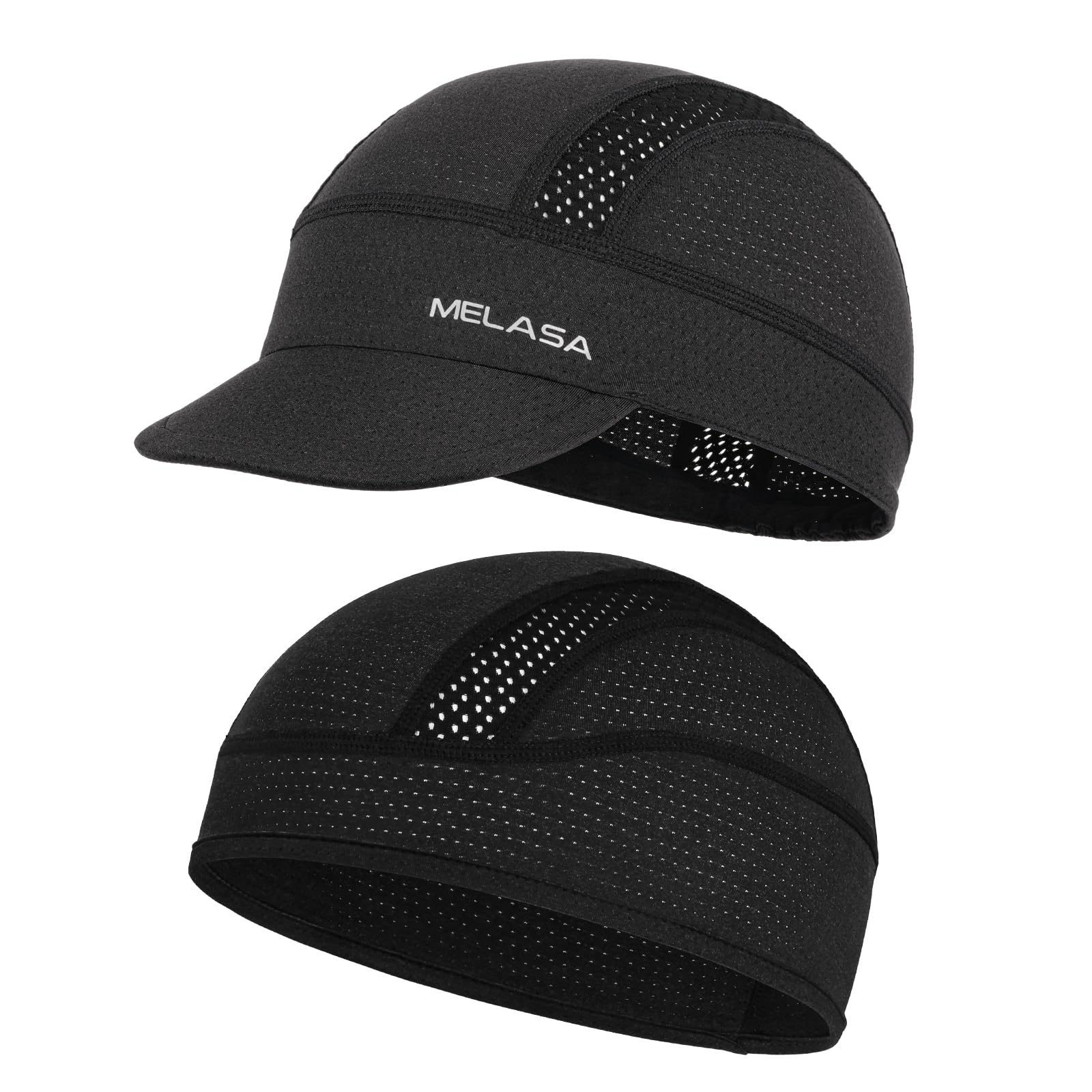 MELASACooling Skull Cap and Cycling Cap, Fits Under Helmets