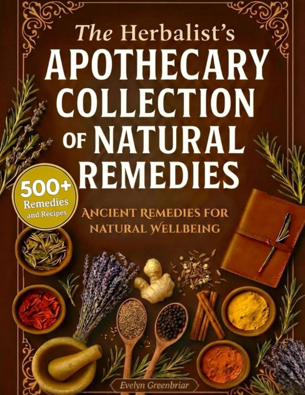 The Herbalist's Apothecary Collection of Natural Remedies: 500+ Easy Herbal Recipes and Traditional Practices for Natural Wellbeing