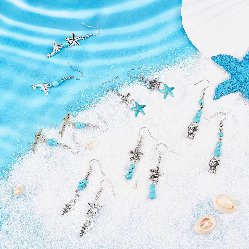 Aazon.co: SUNNYCLUE 1 Box DIY 10 Pairs Suer Ocean Dangle Earring...