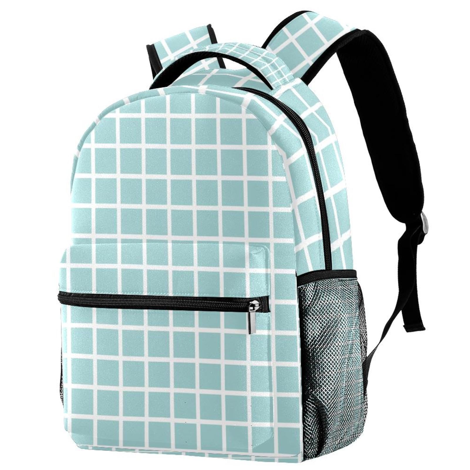 Zaino scolastico per uomini e donne, borsa da viaggio semplice per computer portatile, zaino leggero per università, zaino casual per libri