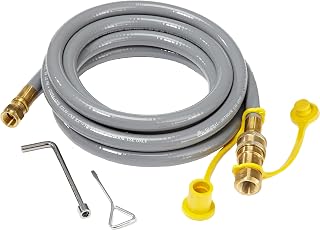 Natural Gas Conversion Kit for Revolution Grills, Converts Liquid Propane Grill to Natural Gas Operation, Outdoor Grilling Accessory