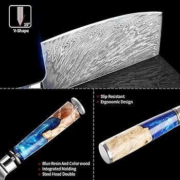 fatte a´ mano waka✨ KAWAHIRO Faca De Chef Gyuto Japonesa Escurecida, Facas Cozinha Aço