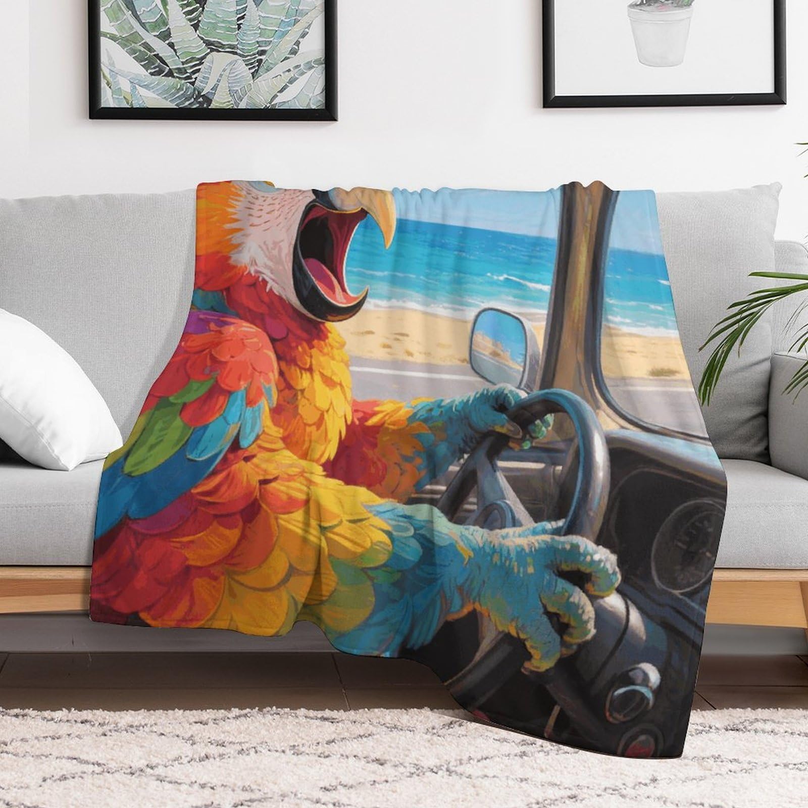 Couverture polaire flanelle douce de qualité supérieure pour lit
