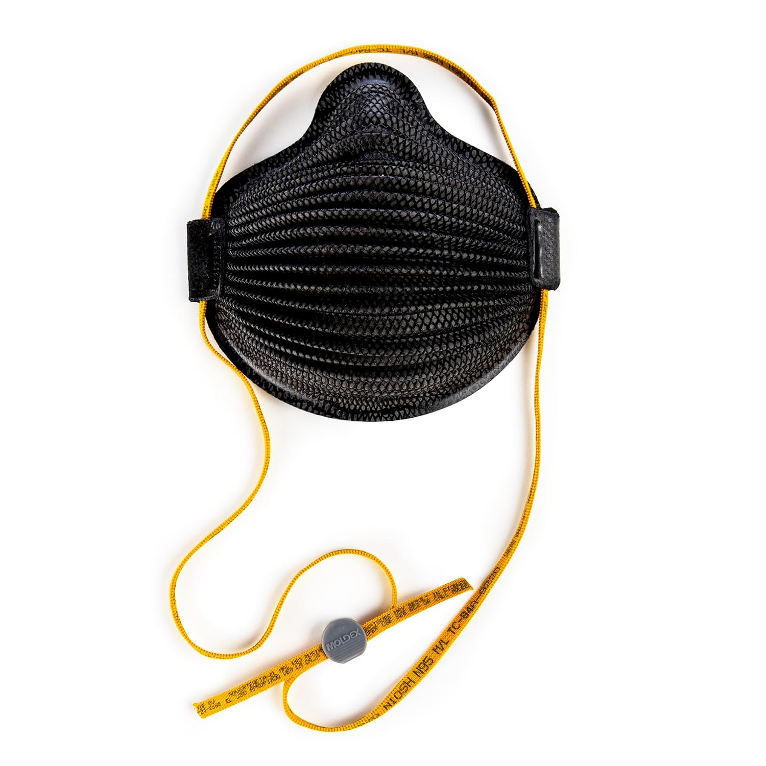 Moldex® M4620 N95 AirWave® M Series, Disposable Particulate Respirator Mask with SmartStrap® and Full Foam Flange, NIOSH Approved, Pack of 10, Black, Size Medium/Large