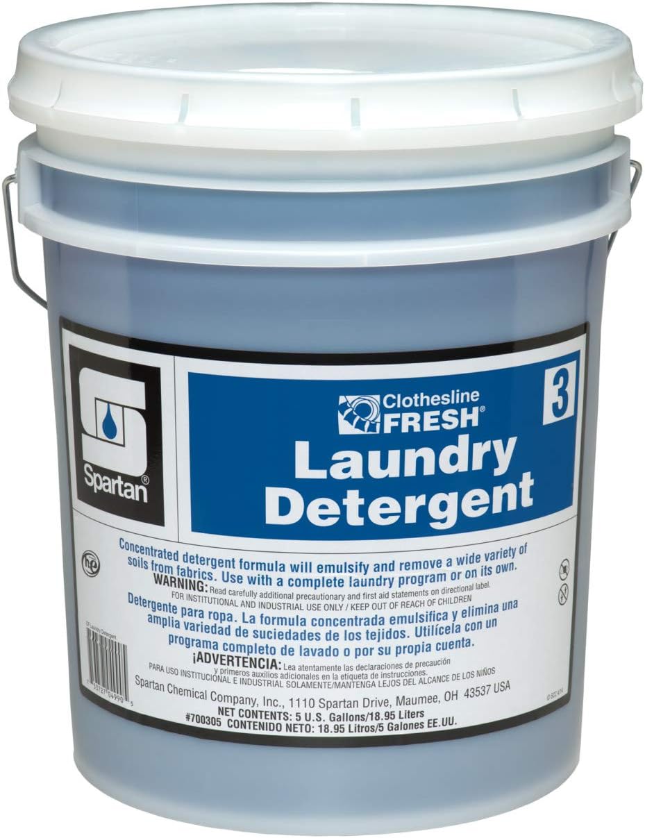 Spartan Clothesline Fresh Laundry Detergent #3-5 Gal