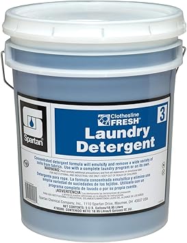 Spartan Clothesline Fresh Laundry Detergent #3-5 Gal