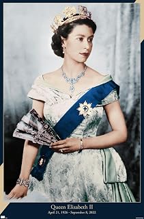 Trends International Queen Elizabeth II - Queen Wall Poster, 22.375" x 34", Premium Unframed Version