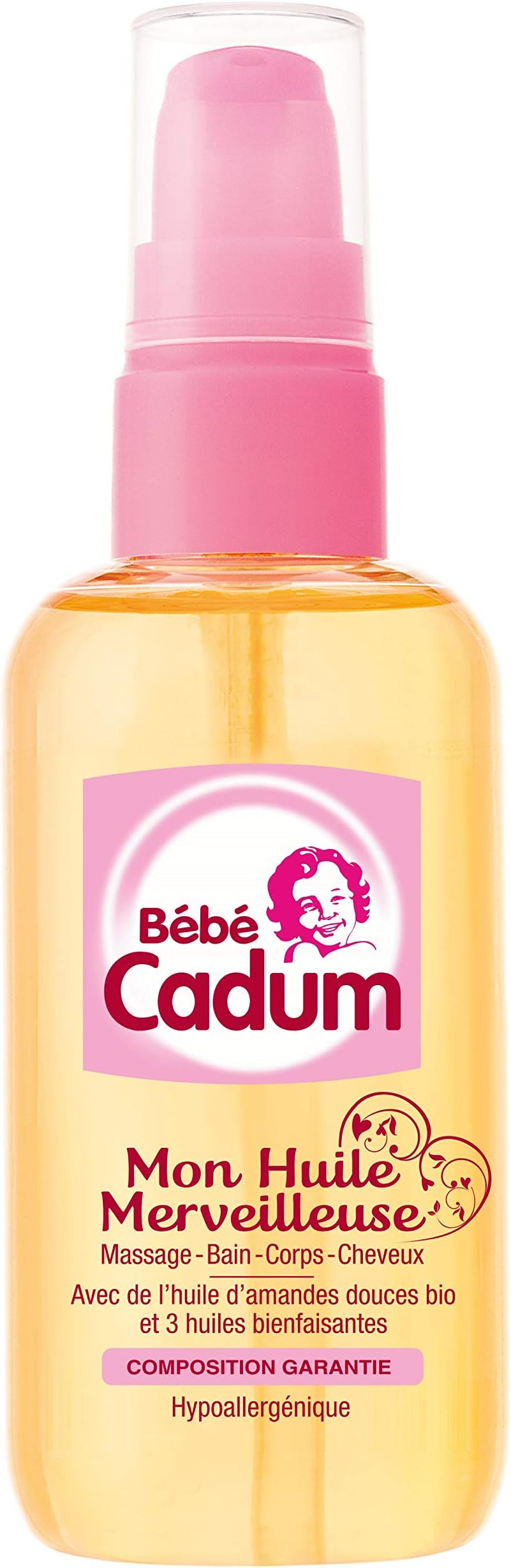Bebe Cadum - Huile Corporelle - Mon Huile Merveilleuse - 1 x 100 ml