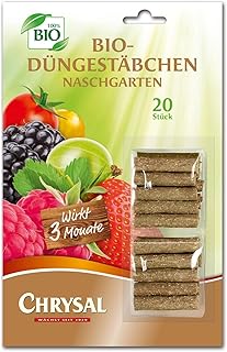 Chrysal Bio Naschgarten Düngestäbchen 20 Stück