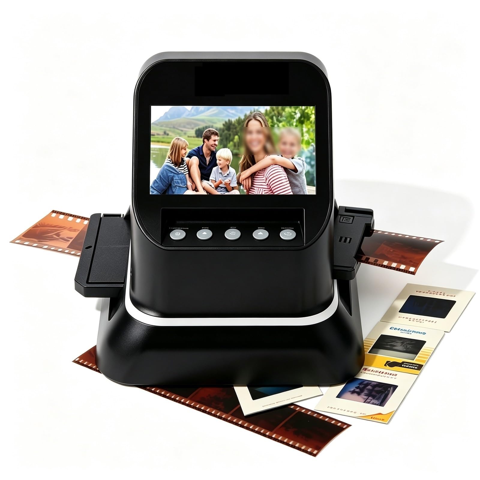 Scanner Per pellicole, Scanner Per diapositive Convertire | Convertitore Portatile da Pellicola a JPEG, Nessuna Installazione di Software Aggiuntivo
