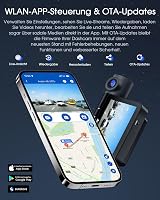 Avylet 5K autós fedélzeti kamera 3 csatornás GPS Wi-Fi 4K+1080P éjszakai látás 512 GB 4