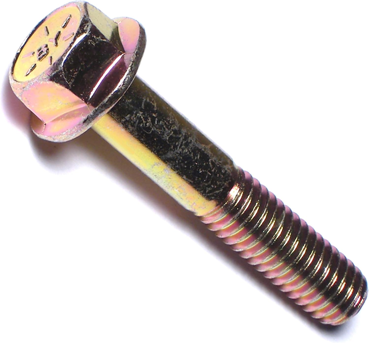 Hard-to-Find Fastener 014973240318 Grade 8 Coarse Hex Flange Bolts, 3/8-16 x 2, Piece-50