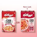 Kellogg's Corn Flakes Real Strawberry pure | Power of 5: Energy, Protein, Iron, Calcium, Vitamins B1, B2, B3 & C | Corn Flakes, Breakfast Cereal | Naturally Cholestrol Free, 300 Gm gallery image