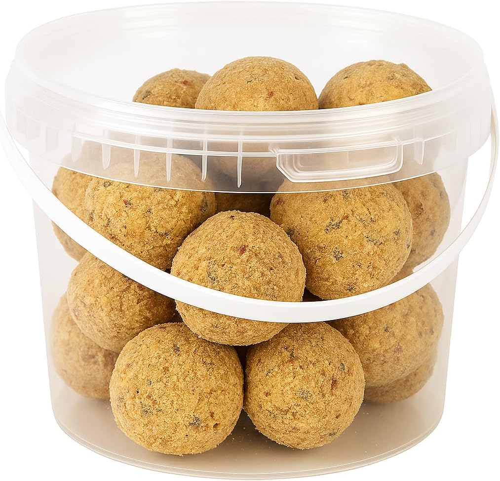 Garden Ting Premium Suet Fat Balls for Wild Birds, 3 Litre Tub