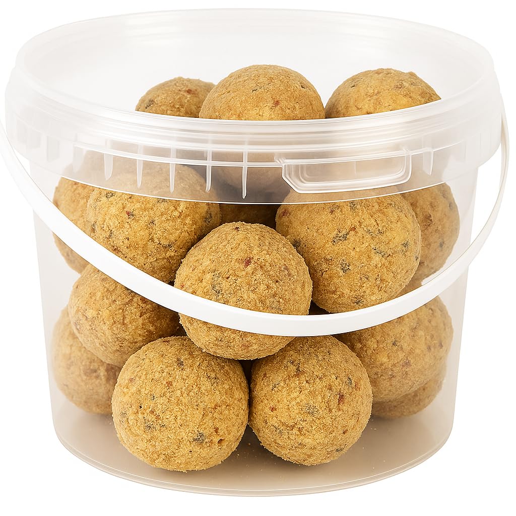 Garden Ting Premium Suet Fat Balls for Wild Birds, 3 Litre Tub