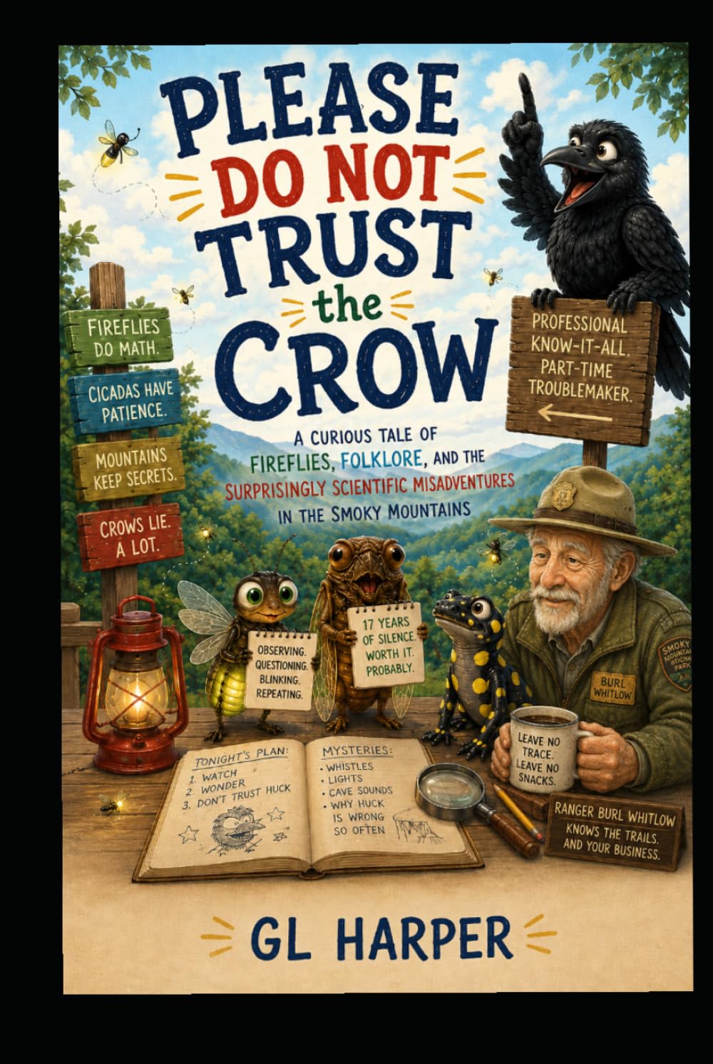 Please Do Not Trust the Crow: A Curious Tale of Fireflies, Folklore, and the Surprisingly Scientific Misadventures in the Smoky Mountains (Back Porch Series: Slow Thinking, Anywhere)