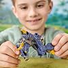 Transformers CYBERWORLD Megatron Cyber Changers 4 inch Action Figure, Quick Change to Bull Mode, Robot Toys for Boys and Girls 6 Years and Over