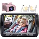 Rohent Car Baby Monitor for Baby Girls - 1080P HD, 360 Adjustable, Night Vision, 150 Wide-Angle Lens, Easy Installation, Perfect for Girls Aged 0-5, Ideal for Parents, Grandparents & Families
