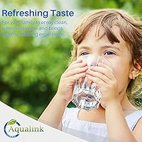 Vista 6 de AQUALINK RWF1200A Repuesto para filtro de agua para refrigerador ADQ36006101, LG LT700P, Kenmore 9690, 469690, ADQ36006102 paquete de 3