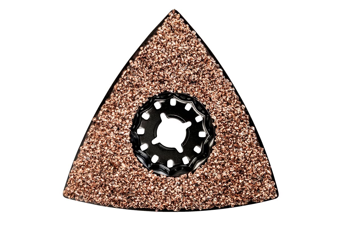 Plaque abrasive carbure Metabo Ø 78 mm pour un décapage net des rainures étroites