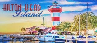 Hilton Head Island Jumbo 3D Fridge Magnet