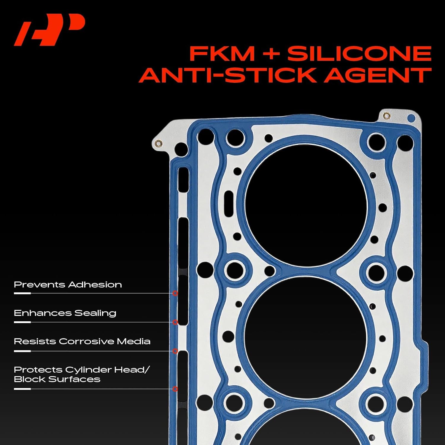A-Premium L4 1.8L Engine Cylinder Head Gasket Compatible with Mercedes-Benz C230 2003 2004 2005, Multi-Layer Steel