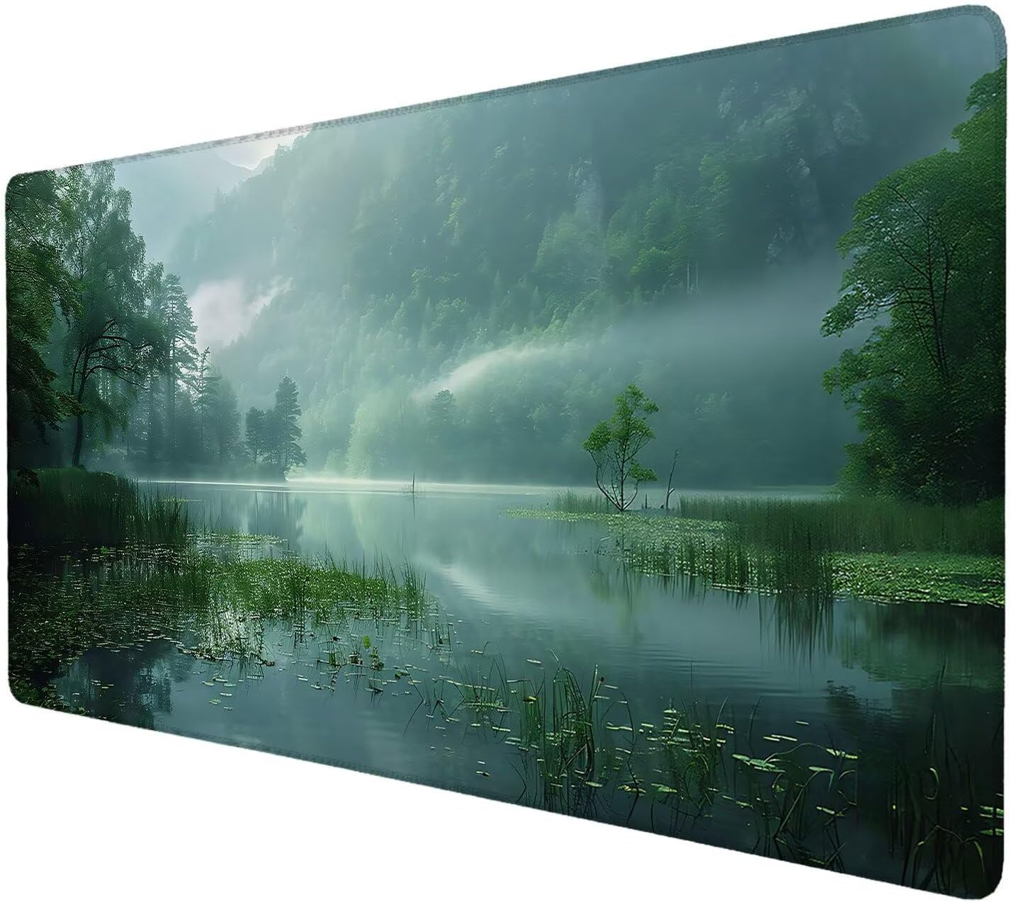 マウスパッド ゲーミング XXL 120 x 60 cm マウスパッド 風景 拡張コンピュータキーボード ロングマウスマット 大型デ