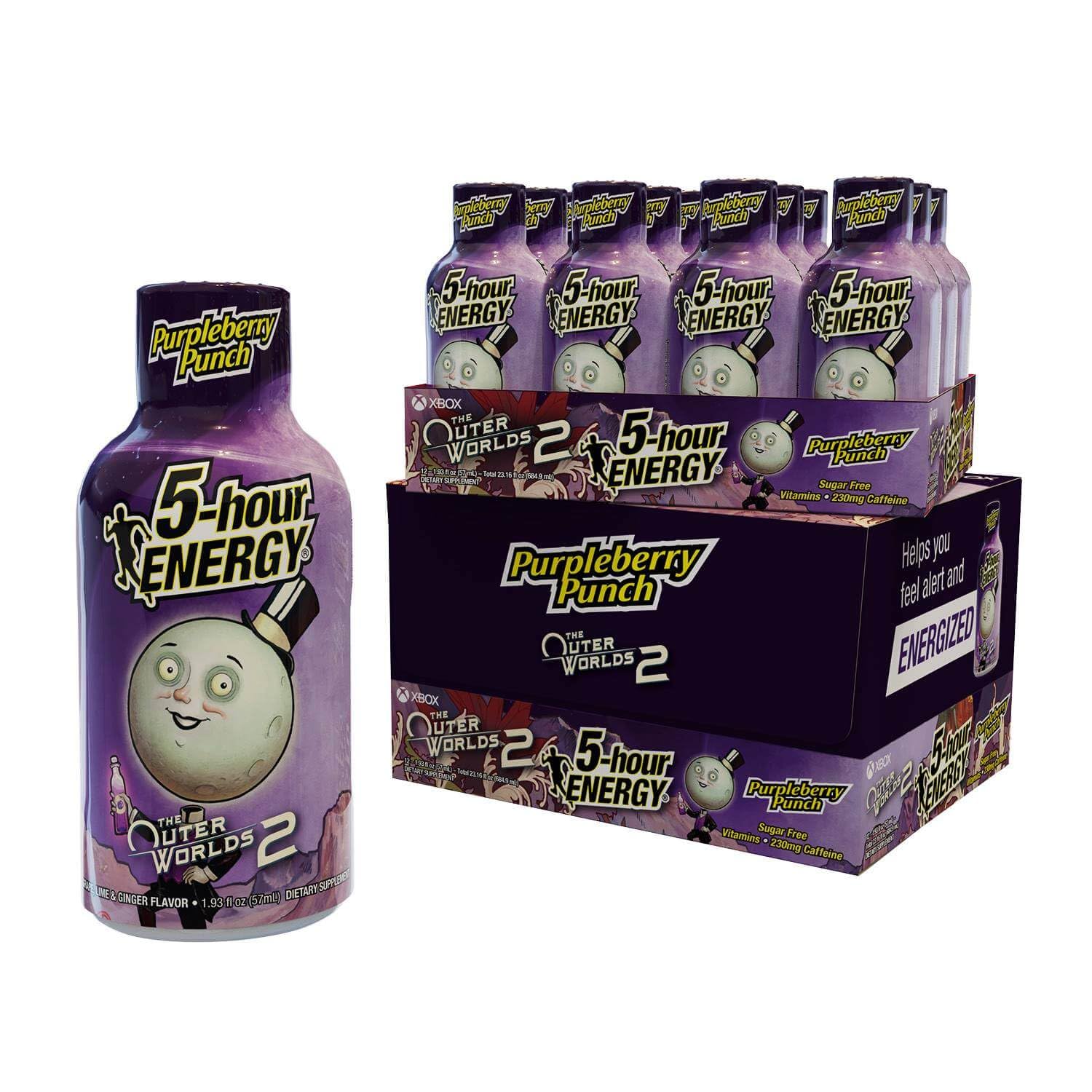 Amazon.com: 5-hour ENERGY PURPLEBERRY PUNCH Flavor, 24 Pack, Extra