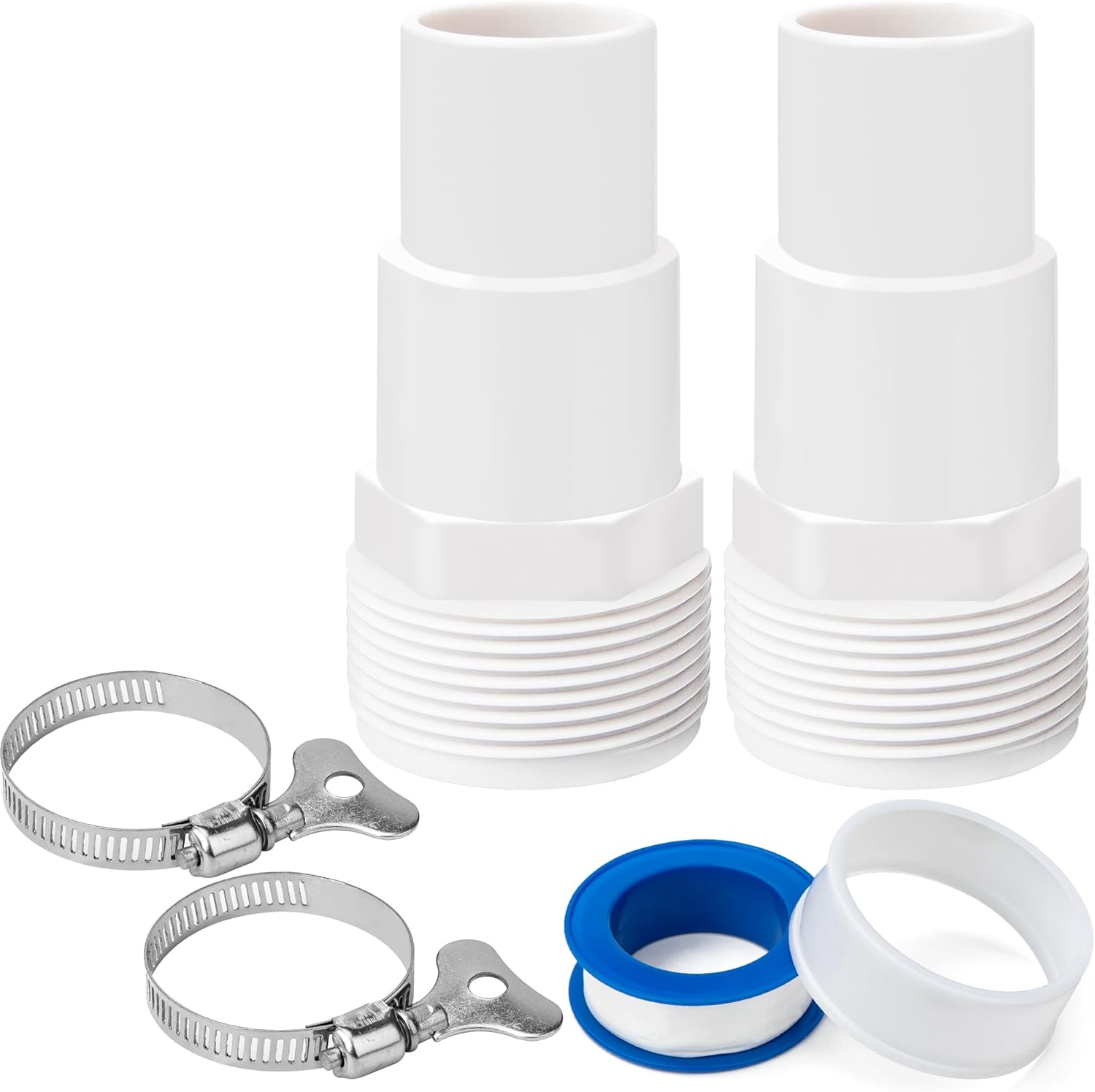 Adaptador de manguera para piscina 2 piezas