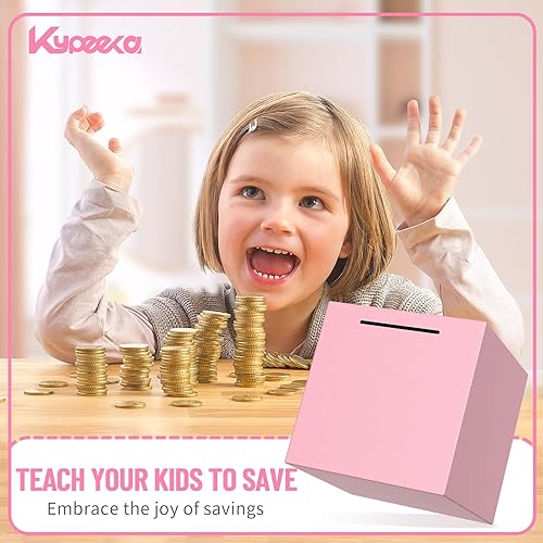 Vista 27 de Alcancía para adultos debe romperse para abrir, alcancía irrompible de acero inoxidable para adultos, caja de ahorro de metal para ahorrar dinero