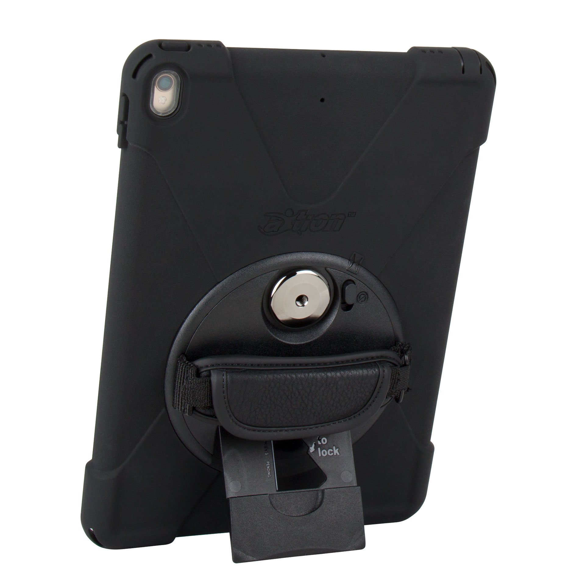 The Joy Factory aXtion Bold MP Custodia antiurto resistente all'acqua per iPad Pro 10.5", pellicola proteggi schermo integrata, cinturino per mano, cavalletto (CWA702)