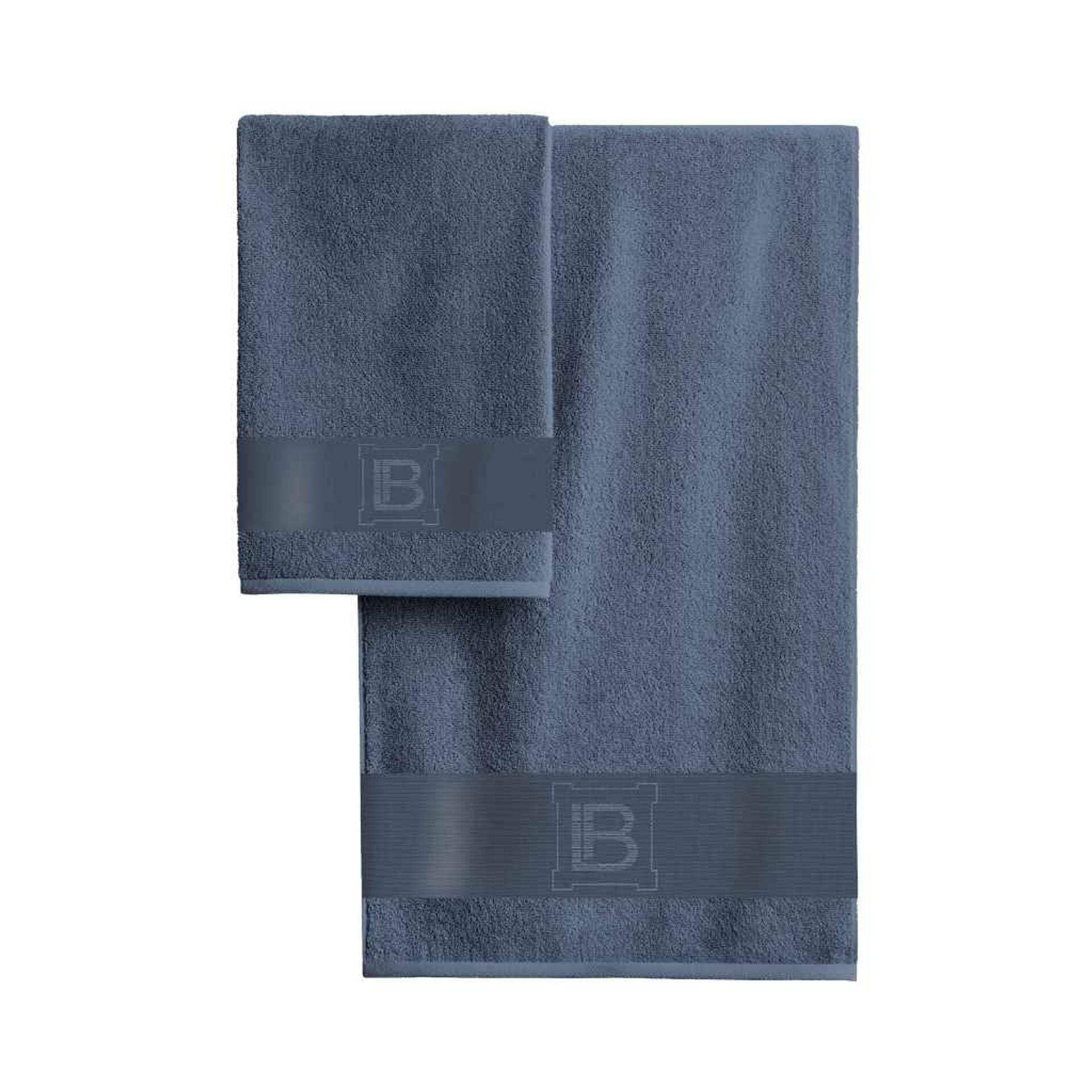 Laura Biagiotti, Set De Serviettes De Bain En éponge 6 Pièces