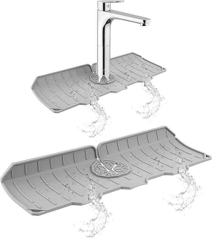 Tapis D'égouttage En Silicone Pour Comptoir De Cuisine, Lave