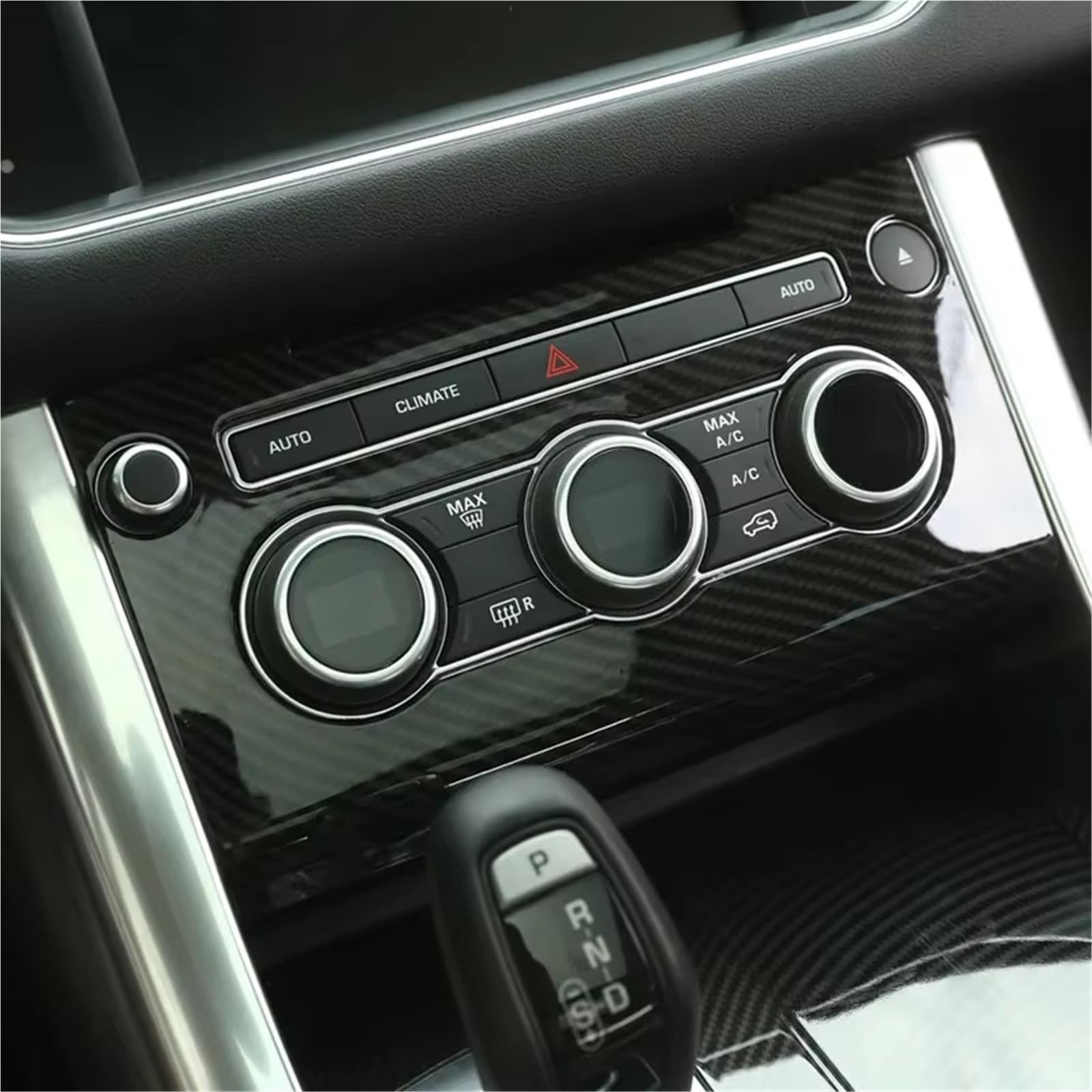 Rivestimento Centrale Compatibile Con Land Per Rover Per Range Per Rover Sport 2014-2017 Car Center Console AC Pannello Di Copertura Trim Adesivi Accessori Telaio