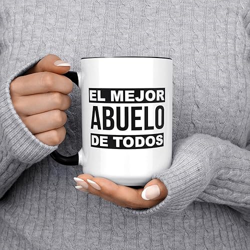 Miniatura 2 de Taza divertida para el abuelo taza para abuelo el mejor abuelo de todos taza del día del padre