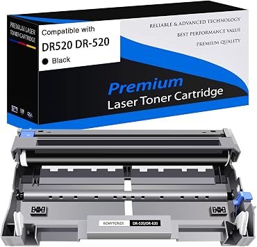 1 Pack Compatible Drum Unit Replacement for Brother DR520 DR-520 to use with MFC-8890DW MFC-8480DN MFC-8460N DCP-8080DN HL-5250DN HL-5240 HL-5340D HL-5370DW Printers