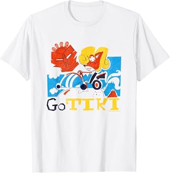 Crash Bandicoot Go Tiki Coco Bandicoot Cute Art Line Logo T-Shirt