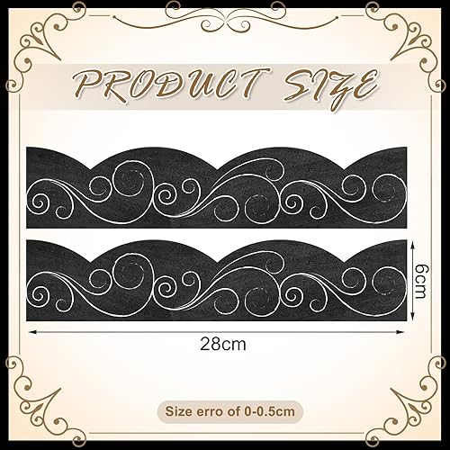 Miniatura 3 de Geyee 60 tableros de anuncios para el aula, bordes de pizarra, decoración de aula, pósteres escolares, exhibiciones escolares, profesores,