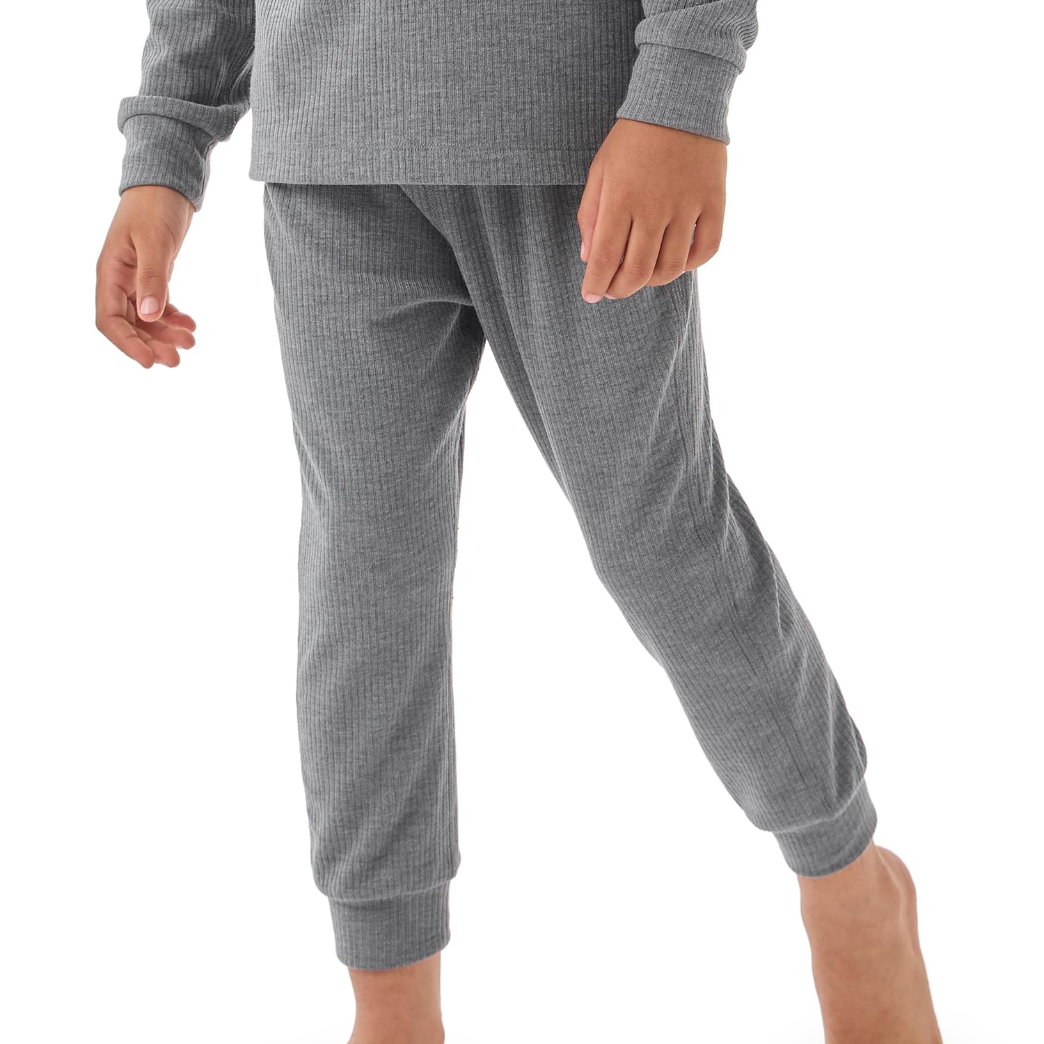 Boldfit Thermal Pants for Kids Premium Winter Innerwear for Boys & Girls, Soft, Skin-Friendly, Breathable & Stretchable Fabric, Lightweight Body Warmer Inner Pant for Cold Weather (Ages 3–12 Years)-image-0