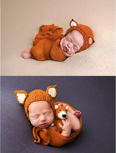 Miniatura 4 de Accesorios de fotografía para recién nacidos, manta elástica para fotografía de recién nacidos, para bebés, niños y niñas, posando accesorios para