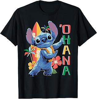 Lilo & Stitch Live-Action Movie 'Ohana Hula Beach Camiseta